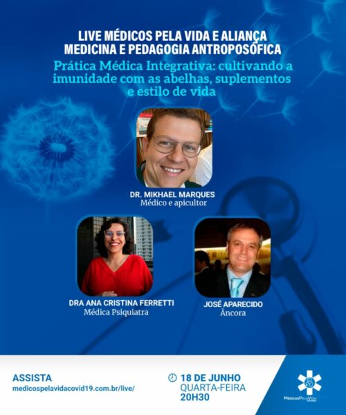 O MPV e AM&PA iniciam na quarta-feira (18) às 20h30, a série “Prática Médica Integrativa”.   Tratamentos com métodos consagrados e atualizados